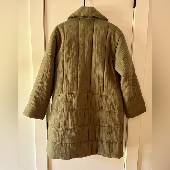 Madewell Long Coat - Picture 2 of 3